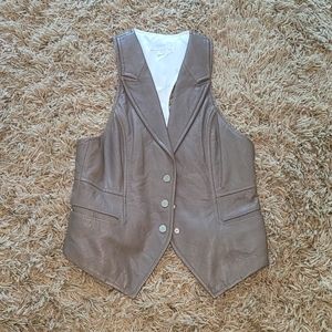 Richard Chai leather vest